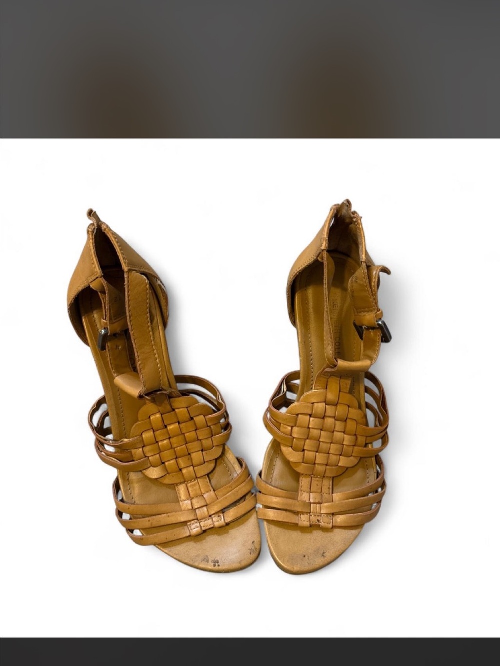Kenneth Cole Woven Heels size 6